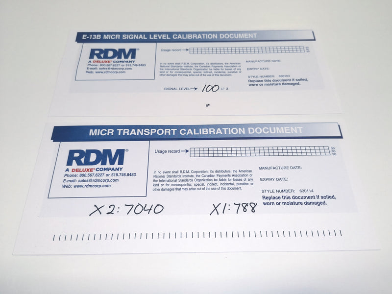 QCV Calibration Documents Combo Pack (5 Signal & 5 Speed)